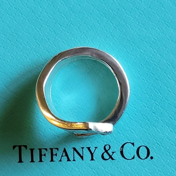 1909 Tiffany & Company Winthrop Spoon Ring in Sterling Silver #3 - Picture 10 of 14